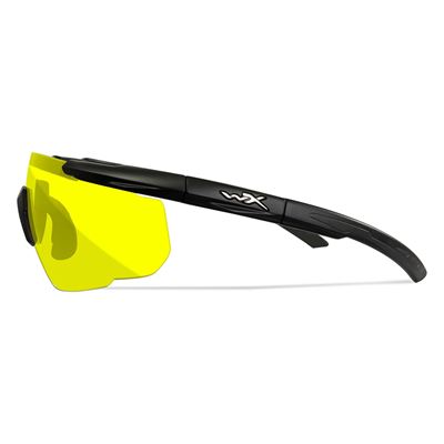 Taktische Sonnenbrille SABER ADVANCED SCHWARZER Rahmen GELB Glaser