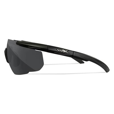 Taktische Sonnenbrille SABER ADVANCED SCHWARZER Rahmen Rauchglas