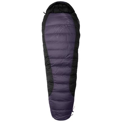 Daunenschlafsack VIKING 900 iron/grey/black Größe 195 cm LINKS