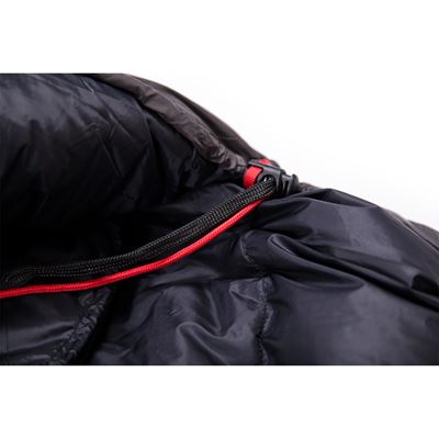 Schlafsack Daunen VIKING 600 blau/schwarz 195cm/L