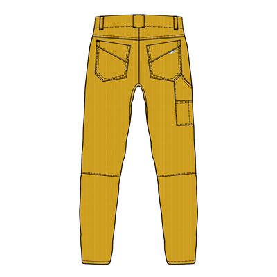 DRIFT Cordhose in GOLD