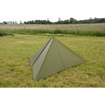 Leichte Nylonplane 3x3m SHELTER GREEN