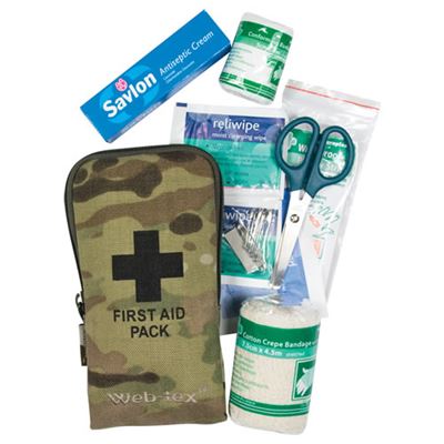 First Aid Kit klein WEB-TEX mit Material VCAM