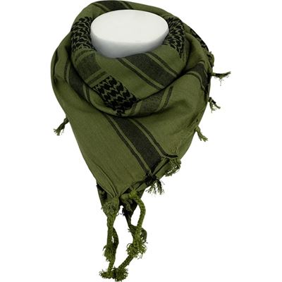 Tuch SHEMAGH OLIVOVO-SCHWARZ Web-tex WSHEMGB 2