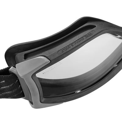Taktische Brille X1000 PLATINUM SCHWARZ geschlossener rahmen BOLLE® X1000T11M 4