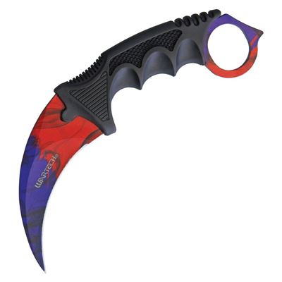 Messer Karambit feste Klinge BUNT