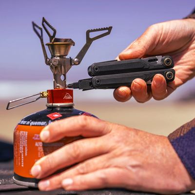 Multifunktionsfähige Zange MULTITOOL einklappbar WAVE ALPHA OBSIDIAN