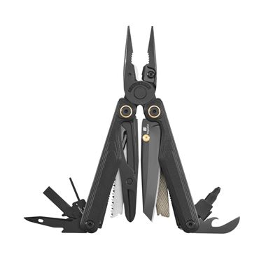 Multifunktionsfähige Zange MULTITOOL einklappbar WAVE ALPHA OBSIDIAN