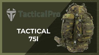 Youtube - Rucksack TACTICAL PRO 75 L - Military Range