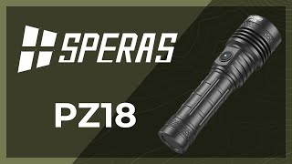 Youtube - Taschenlampe SPERAS PZ18 ZOOM - Military Range