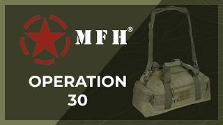 Youtube - Transporttasche mit Riemen MFH OPERATION 30 - Military Range