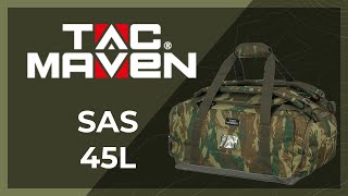 Youtube - Reisetasche TAC-MAVEN SAS 45L - Military Range